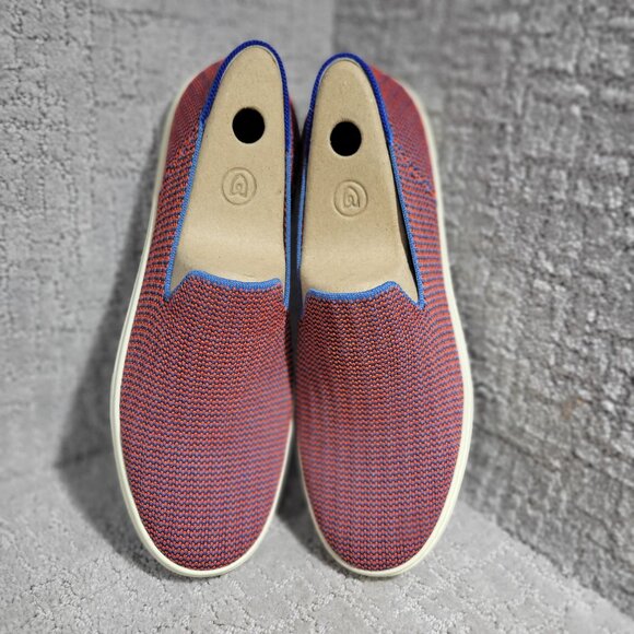 Rothy’s The Sneaker Women's Size 10 US Tangerine Triple Stitch Slip On Shoes - Picture 6 of 12